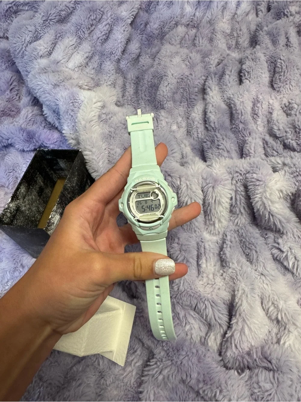 pastel green Casio Baby-G BG-169- digital watch